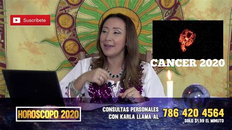 Horoscopo Cáncer 2020: Predicciones Amor, Dinero y Salud   YouTube