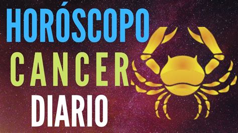 Horoscopo Cáncer Hoy Domingo 12 De Enero 2020   YouTube