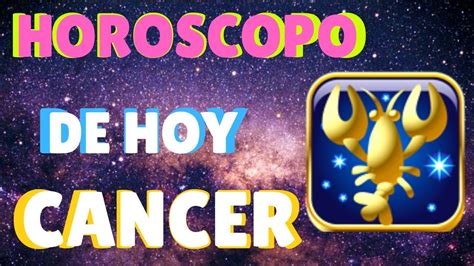 Horoscopo CÁNCER HOY Jueves 2 de JULIO 2020   YouTube