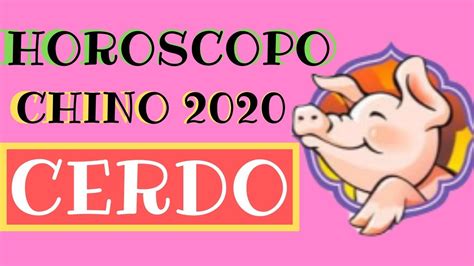 Horoscopo Chino 2020 Cerdo   YouTube