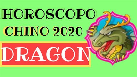 Horoscopo Chino 2020 Dragon   YouTube