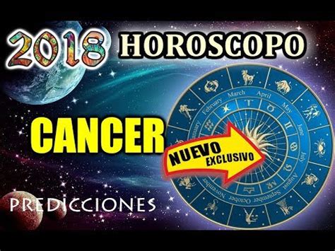 HOROSCOPO de CANCER 2018, Predicciones para el año 2018, RESUMEN ...