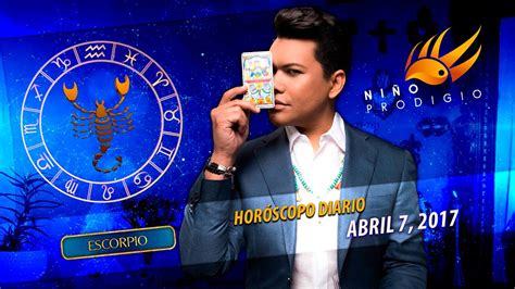 Horóscopo Diario de Escorpio   Abril 7, 2017   YouTube