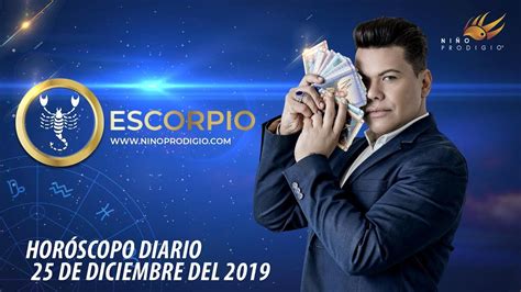 Horóscopo Diario de Escorpio   Diciembre 25, 2019   YouTube