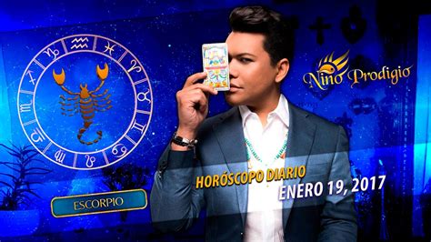 Horóscopo Diario de Escorpio   Enero 19, 2017   YouTube