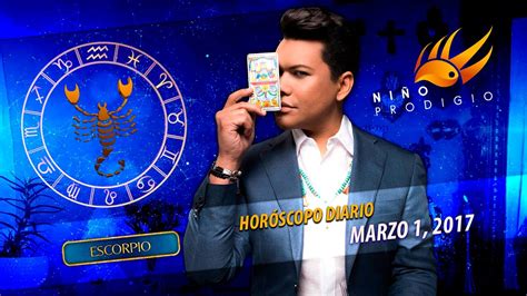 Horóscopo Diario de Escorpio   Marzo 1, 2017   YouTube