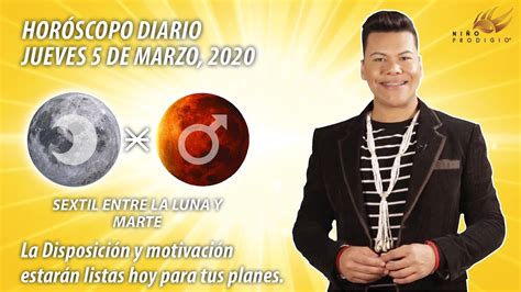 Horóscopo Diario de Escorpio   Marzo 5, 2020   YouTube