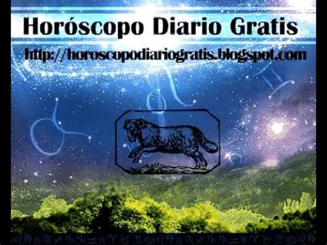 horoscopo diario gratis   YouTube