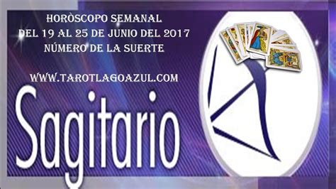 Horóscopo semanal de Sagitario |19 al 25 junio 2017 ...