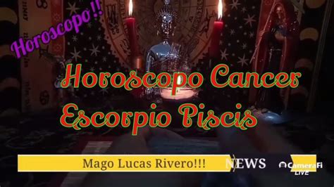 Horóscopo Signos de Agua !! 9 de Diciembre !!   YouTube