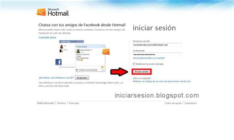 Hotmail iniciar sesion Iniciar sesión Hotmail Gmail correo electrónico