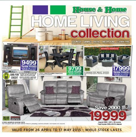 House and Home Furniture Catalogue Apr 26 2015 8:00AM ...