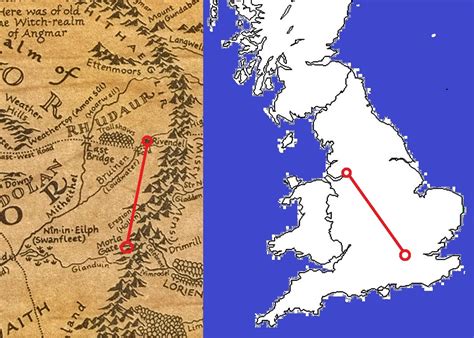 How far Frodo and Sam actually walked in Lord of the Rings ...
