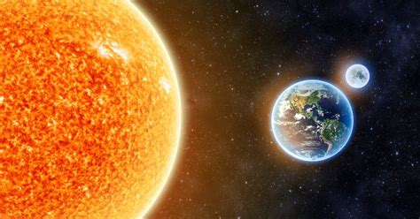 How Far Is the Earth from the Sun?   WorldAtlas.com