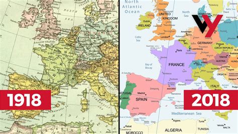 How The World Map Has Changed In 100 Years  Since WWI ...