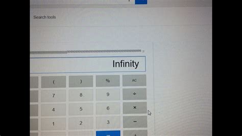 How to BREAK Google calculator  Infinity ...