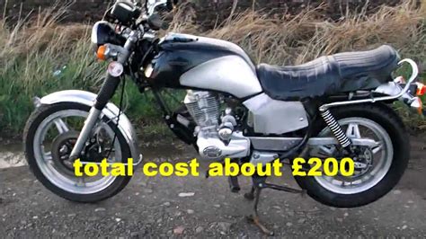 How to build a cheap road legal motorcycle in two weeks ...