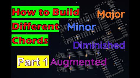 How To Build Different Chords   YouTube
