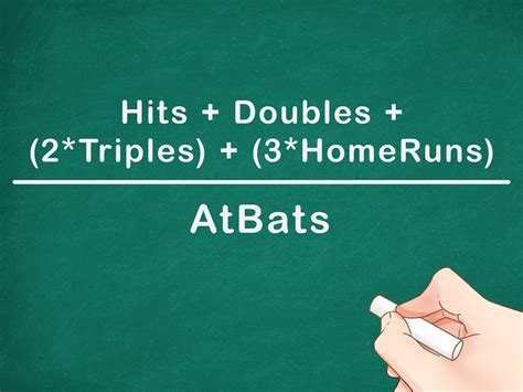 How to Calculate a Batting Average: 7 Steps  with Pictures