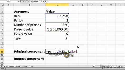 How to calculate loan payments in Excel | lynda.com ...