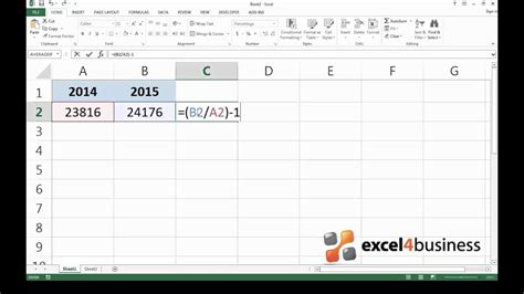 How to Calculate Percent Change in Excel   YouTube
