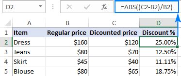 How to calculate variance percentage in Excel – percent ...