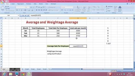 How to calculate Weighted Average in Excel   Youtube   YouTube