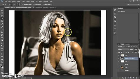 How to change a black and white picture to colored picture in photoshop ...