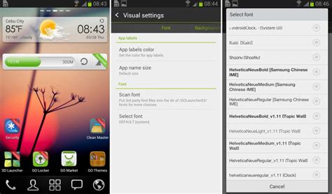 How to change fonts for Android   Here is how to do it