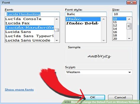 How to Change the Default Font on Windows Notepad: 5 Steps