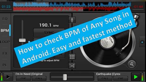 How to check BPM of Any Song in Android Easy and fastest ...