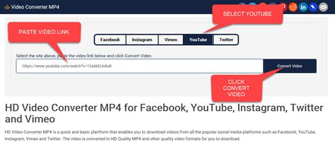 How to Convert and Download HD MP4 Video