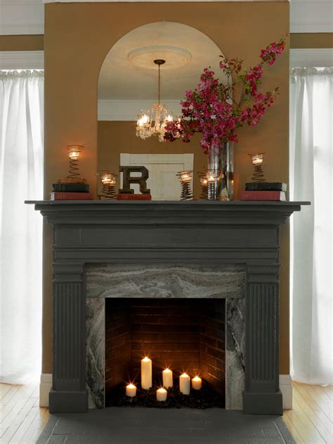 How to Cover a Fireplace Surround and Make a Mantel | how ...