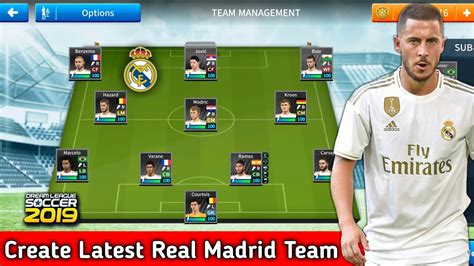 How To Create Latest Real Madrid Team In Dream League ...