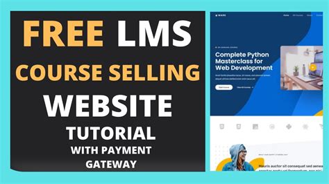How to Create LMS, Educational Website with Online Courses ...