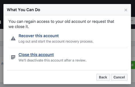 How to delete and deactivate Old Facebook Account ...