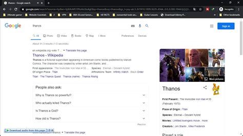 How to do the Thanos Snap Trick Effect on Google in 2020 ...