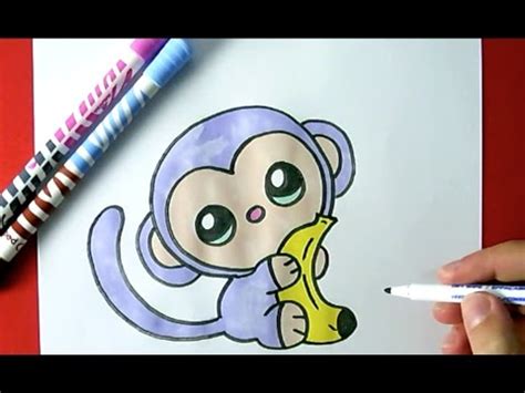 How to Draw a Cute Monkey   YouTube