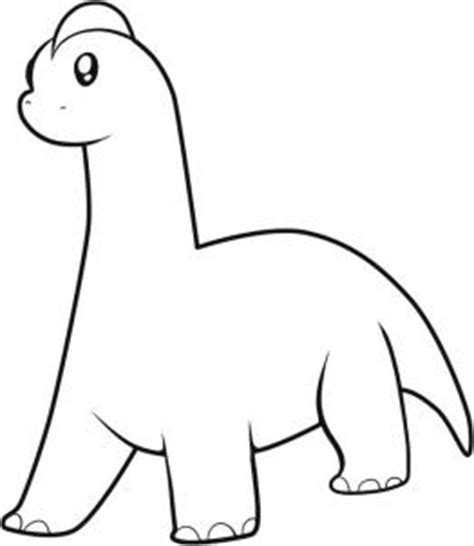 How to Draw a Dinosaur for Kids, Step by Step, Dinosaurs ...