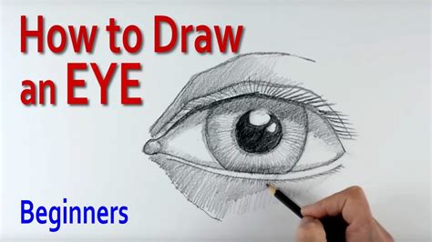 How to Draw a Human Eye  step by step    YouTube