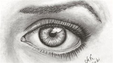 How to Draw a Realistic Eye   Drawing Time Lapse   YouTube