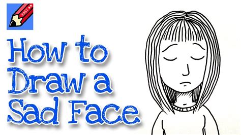 How to draw a Sad Face Real Easy   for kids and beginners ...