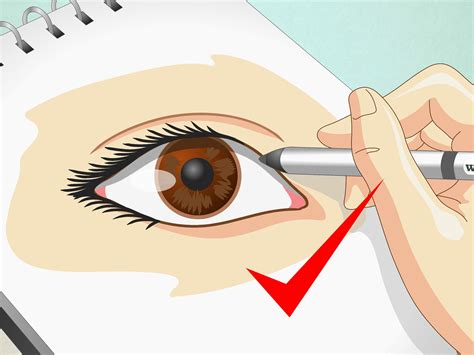How to Draw Human Eyes: 9 Steps  with Pictures    wikiHow