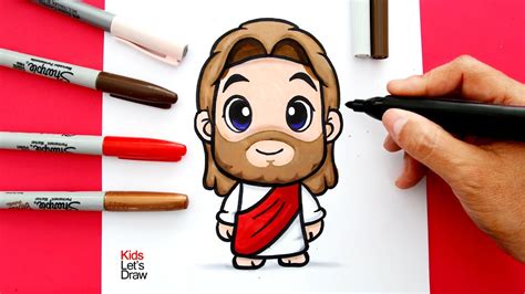 How to Draw JESUS CHRIST | Cómo dibujar a Jesucristo   YouTube