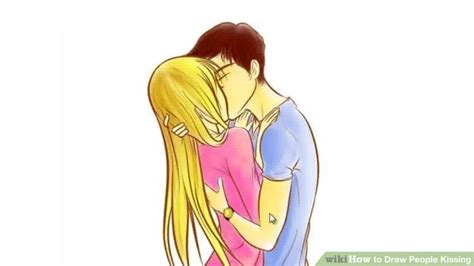 How to Draw People Kissing  with Pictures    wikiHow