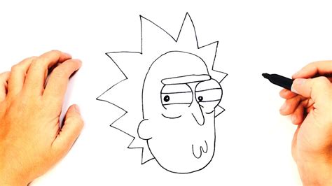 How to draw Rick Sanchez from Rick and Morty   YouTube