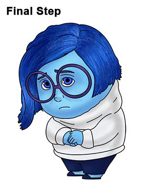 How to Draw Sadness  Inside Out