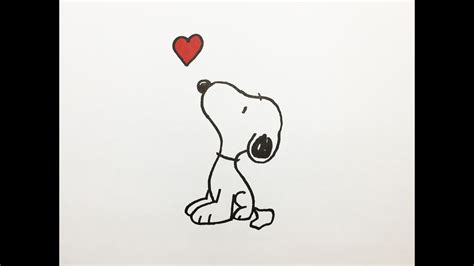 How to Draw Snoopy   Como dibujar a Snoopy   YouTube