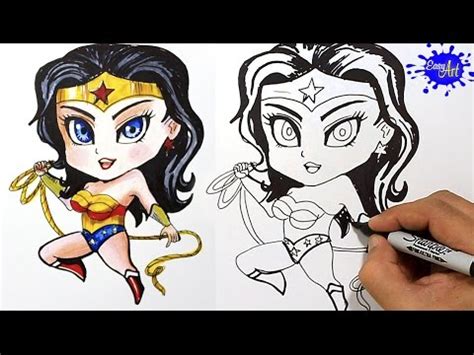 How to Draw Wonder Woman  Batman v superman  / Como ...