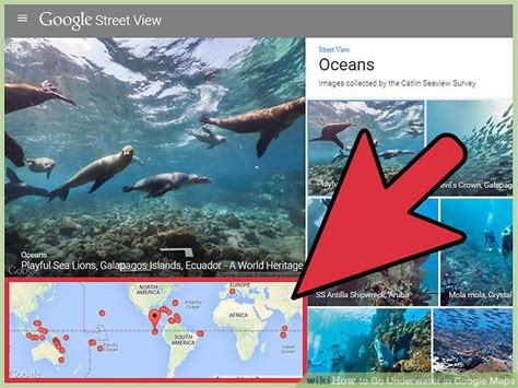 How to Go Underwater in Google Maps: 10 Steps  with Pictures